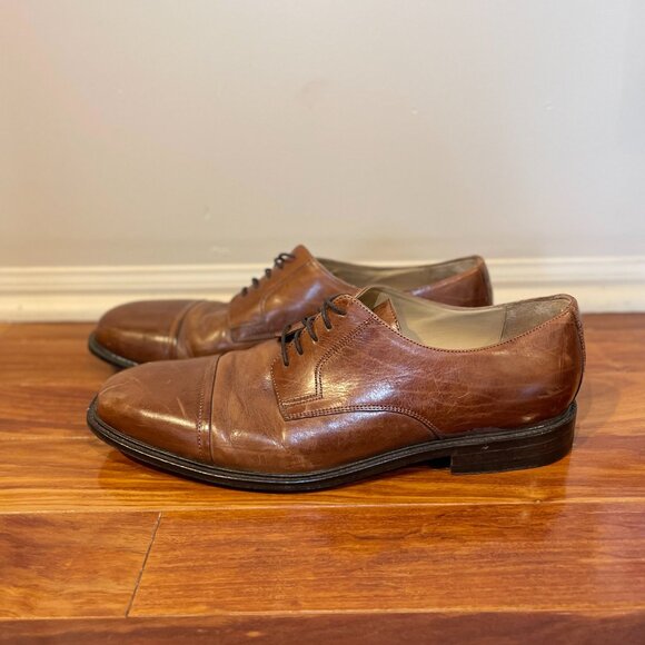 J. Murphy Men’s Brown Leather Dress Shoes main image 4